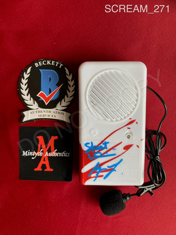 SCREAM_271 - Voice Changer Prop Autographed By Matthew Lillard & Skeet Ulrich