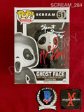 SCREAM_284 - Scream 51 Ghostface Funko Pop! Autographed By Matthew Lillard & Skeet Ulrich