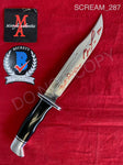 SCREAM_287 - Real 120 Buck Knife Autographed By Matthew Lillard & Skeet Ulrich