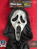 SCREAM_293 - Ghostface 25th Anniversary Fun World Mask Autographed By Matthew Lillard & Skeet Ulrich