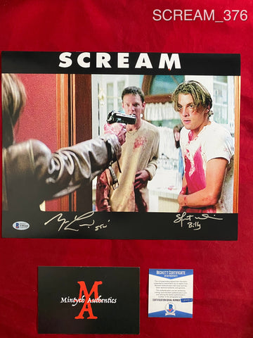 SCREAM_376 - 11x14 Photo Autographed By Matthew Lillard & Skeet Ulrich