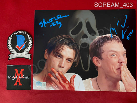 SCREAM_403 - 8x10 Photo Autographed By Matthew Lillard & Skeet Ulrich