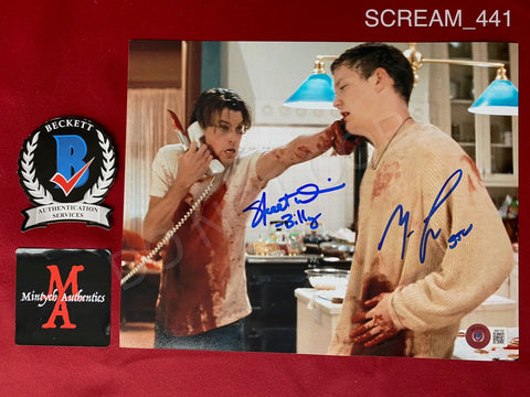 SCREAM_441 - 8x10 Photo Autographed By Matthew Lillard & Skeet Ulrich