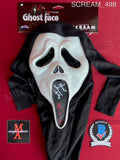 SCREAM_498 - Ghost Face Fun World Mask Autographed By Matthew Lillard & Skeet Ulrich