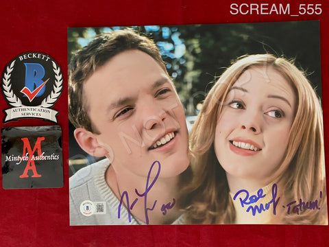 SCREAM_555 - 8x10 Photo Autographed By Matthew Lillard & Rose McGowan