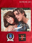 SCREAM_601 - 8x10 Photo Autographed By Neve Campbell & Skeet Ulrich
