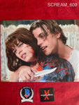 SCREAM_609 - 11x14 Photo Autographed By Neve Campbell & Skeet Ulrich