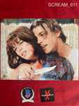 SCREAM_611 - 11x14 Photo Autographed By Neve Campbell & Skeet Ulrich