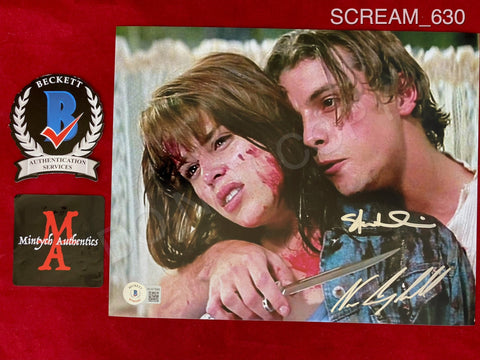 SCREAM_630 - 8x10 Photo Autographed By Neve Campbell & Skeet Ulrich