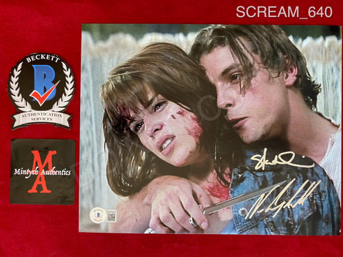 SCREAM_640 - 8x10 Photo Autographed By Neve Campbell & Skeet Ulrich