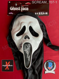 SCREAM_707 - Ghost Face Fun World Mask Autographed By Mikey Madison & Jack Quiad