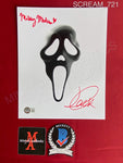 SCREAM_721 - 8x10 Photo Autographed By Mikey Madison & Jack Quiad