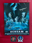 SCREAM_741 - 11x14 Photo Autographed By Mikey Madison & Jack Quaid