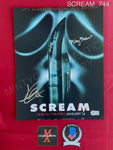 SCREAM_744 - 11x14 Photo Autographed By Mikey Madison & Jack Quaid