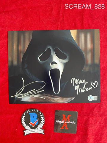 SCREAM_828 - 8x10 Photo Autographed By Jack Quaid & Mikey Madison