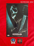 SCREAM_852 - 11x17 Photo Autographed By Jack Quaid, Neve Campbell & Skeet Ulrich