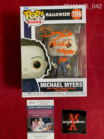 SHANKS_042 - Halloween 1156 Michael Myers Funko Pop! Autographed By Don Shanks