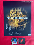 SHIELD_003 - 11x14 Photo Autographed By Michael Chiklis & Walton Goggins