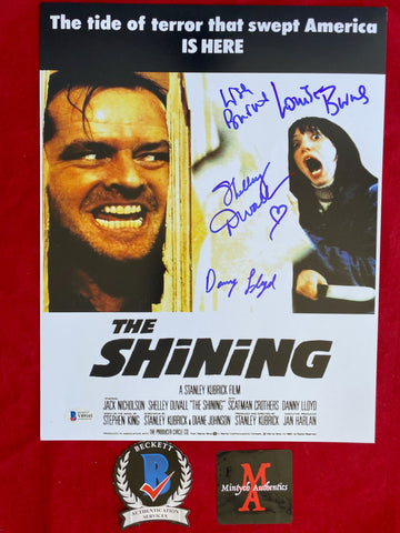 SHINING_005 - 11x14 Photo Autographed By Shelly Duvall, Lisa Burns, Louise Burns & Danny Lloyd