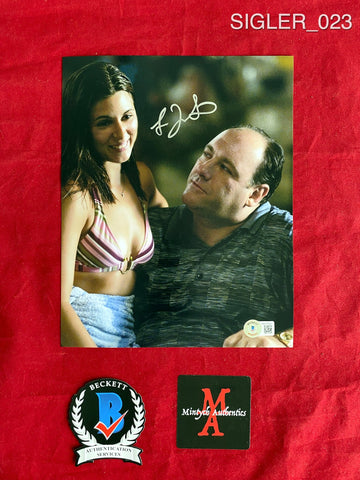 SIGLER_023 - 8x10 Photo Autographed By Jamie-Lynn Sigler