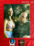 SIGLER_100 - 11x14 Photo Autographed By Jamie-Lynn Sigler