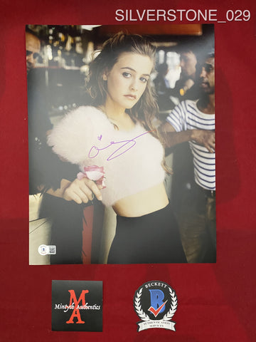 SILVERSTONE_029 - 11x14 Photo Autographed By Alicia Silverstone