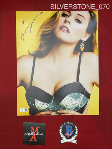 SILVERSTONE_070 - 11x14 Photo Autographed By Alicia Silverstone