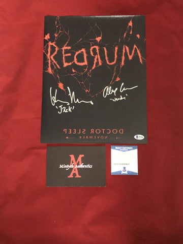 SLEEP_017 - 11x14 Photo Autographed By Henry Thomas & Alex Essoe