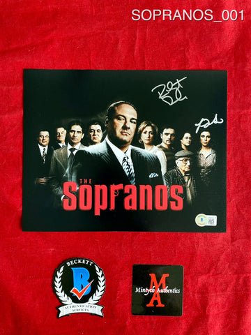 SOPRANOS_001 - 8x10 Photo Autographed By Jamie-Lynn Sigler & Robert Iler