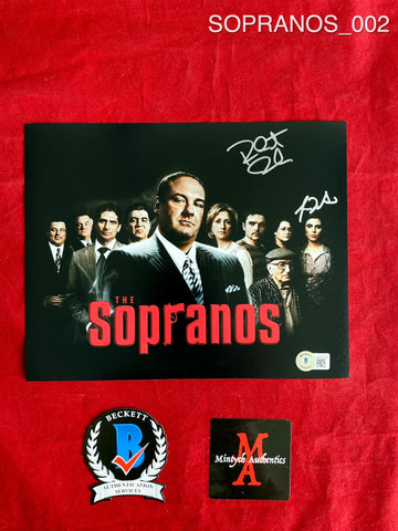 SOPRANOS_002 - 8x10 Photo Autographed By Jamie-Lynn Sigler & Robert Iler