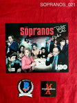 SOPRANOS_021 - 8x10 Photo Autographed By Jamie-Lynn Sigler & Robert Iler