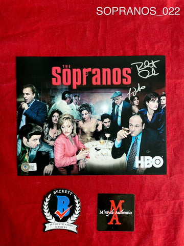 SOPRANOS_022 - 8x10 Photo Autographed By Jamie-Lynn Sigler & Robert Iler