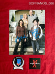 SOPRANOS_086 - 8x10 Photo Autographed By Jamie-Lynn Sigler & Robert Iler