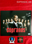 SOPRANOS_098 - 11x14 Photo Autographed By Jamie-Lynn Sigler & Robert Iler