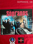 SOPRANOS_108 - 11x14 Photo Autographed By Jamie-Lynn Sigler & Robert Iler