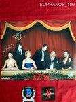 SOPRANOS_109 - 11x14 Photo Autographed By Jamie-Lynn Sigler & Robert Iler