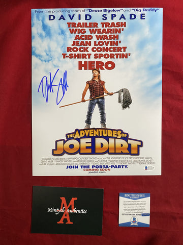 SPADE_201 - 11x14 Photo Autographed By David Spade