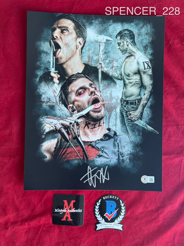 SPENCER_228 - 11x14 Photo Autographed By Spencer Charnas From Ice Nine Kills