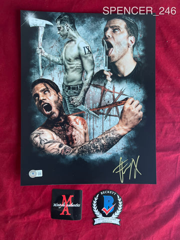 SPENCER_246 - 11x14 Photo Autographed By Spencer Charnas From Ice Nine Kills