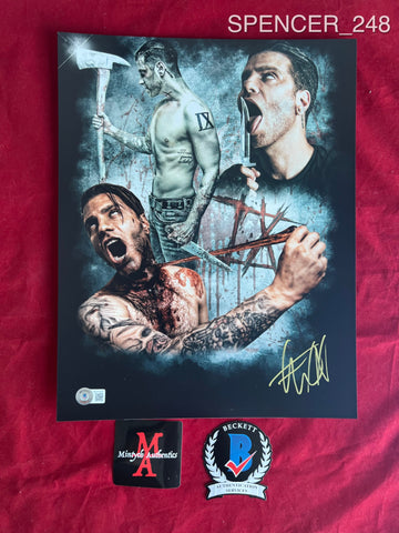 SPENCER_248 - 11x14 Photo Autographed By Spencer Charnas From Ice Nine Kills