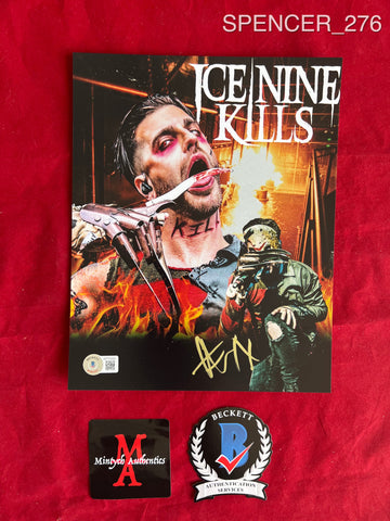 SPENCER_276 - 8x10 Photo Autographed By Spencer Charnas From Ice Nine Kills