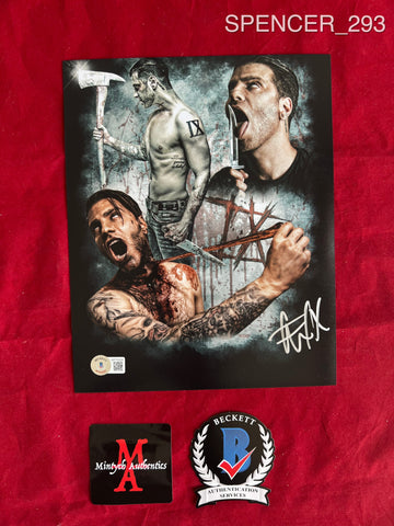 SPENCER_293 - 8x10 Photo Autographed By Spencer Charnas From Ice Nine Kills
