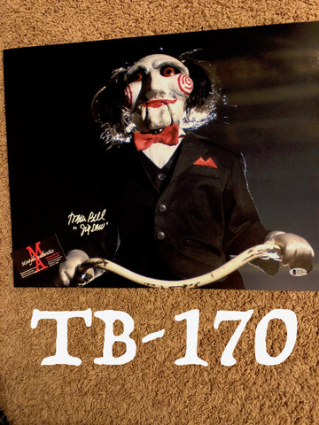 TB_170 16x20 Photo Autographed By Tobin Bell