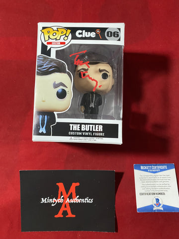 TC_584 - The Butler 06 Clue CUSTOM Funko Pop! Autographed By Tim Curry