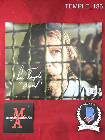 TEMPLE_136 - 8x10 Photo Autographed By Lew Temple