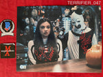 TERRIFIER_047 - 11x14 Photo Autographed By David Howard Thornton & Lauren LaVera