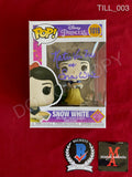 TILL_003 - Disney Princess 1019 Snow White Funko Pop! Autographed By Katie Von Till