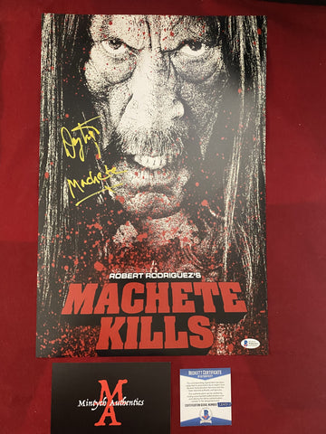 TREJO_452 - 12x18 Photo Autographed By Danny Trejo