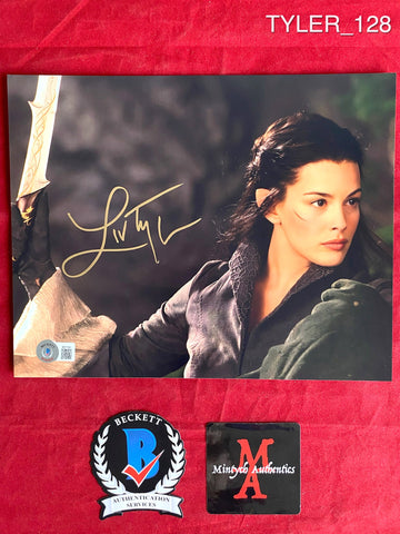 TYLER_128 - 8x10 Photo Autographed By Liv Tyler