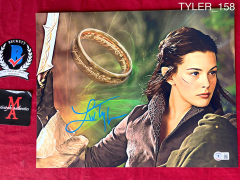 TYLER_158 - 11x14 Photo Autographed By Liv Tyler